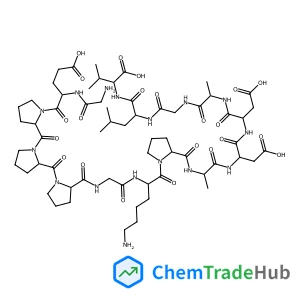 Glycyl-L-alpha-glutamyl-L-prolyl-L-prolyl-L-prolylglycyl-L-lysyl-L-prolyl-L-alanyl-L-alpha-aspartyl-L-alpha-aspartyl-L-alanylglycyl-L-leucyl-L-valine