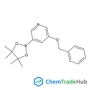 3-(Benzyloxy)-5-(4,4,5,5-tetramethyl-1,3,2-dioxaborolan-2-yl)pyridine