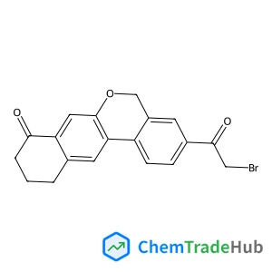 3-(Bromoacetyl)-10,11-dihydro-5H-dibenzo[c,g]chromen-8(9H)-one