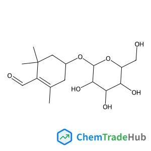 (1R)-4-Formyl-3,5,5-trimethyl-3-cyclohexen-1-yl beta-D-glucopyranoside