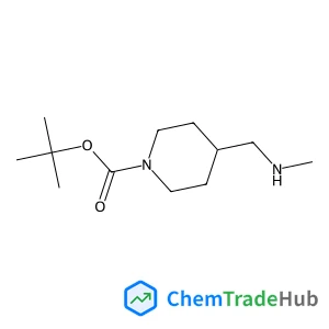 2-Methyl-2-propanyl 4-[(methylamino)methyl]-1-piperidinecarboxylate
