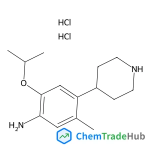 2-Isopropoxy-5-methyl-4-(piperidin-4-yl)aniline dihydrochloride