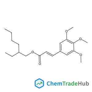 2-Propenoic acid, 3-(3,4,5-trimethoxyphenyl)-, 2-ethylhexyl ester