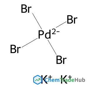 Dipotassium tetrabromopalladate(2-)