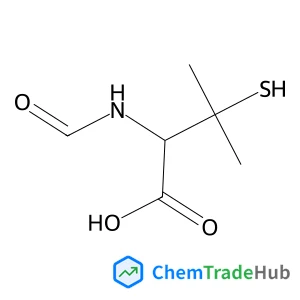D-Valine, N-formyl-3-mercapto-