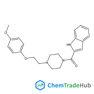 1H-Indol-2-yl{4-[2-(4-methoxyphenoxy)ethyl]-1-piperazinyl}methanone
