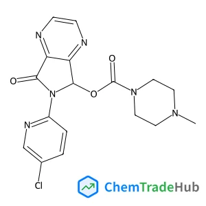 (5S)-6-(5-Chloro-2-pyridinyl)-7-oxo-6,7-dihydro-5H-pyrrolo[3,4-b]pyrazin-5-yl 4-methyl-1-piperazinecarboxylate