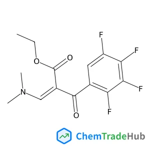 Ethyl (2Z)-3-(dimethylamino)-2-(2,3,4,5-tetrafluorobenzoyl)acrylate