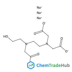 Trisodium [{2-[bis(carboxylatomethyl)amino]ethyl}(2-hydroxyethyl)amino]acetate