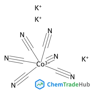 Tripotassium hexakis(cyano-kappaC)cobaltate(3-)