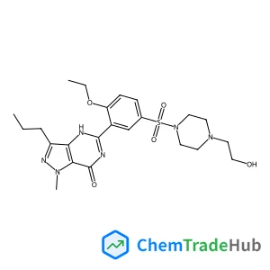 5-(2-Ethoxy-5-{[4-(2-hydroxyethyl)-1-piperazinyl]sulfonyl}phenyl)-1-methyl-3-propyl-1,4-dihydro-7H-pyrazolo[4,3-d]pyrimidin-7-one