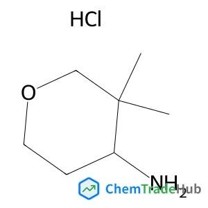 2H-Pyran-4-amine, tetrahydro-3,3-dimethyl-, hydrochloride (1:1)