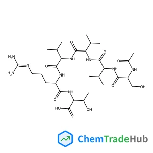 N-Acetyl-L-seryl-L-valyl-L-valyl-L-valyl-N~5~-(diaminomethylene)-L-ornithyl-L-threonine