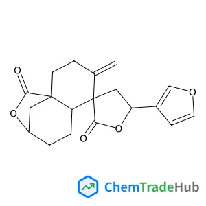 5'-(Furan-3-yl)-4-methylidenespiro[10-oxatricyclo[7.2.1.01,6]dodecane-5,3'-oxolane]-2',11-dione