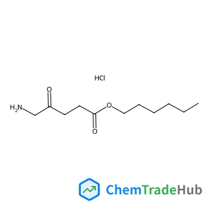 Hexyl 5-amino-4-oxopentanoate hydrochloride (1:1)