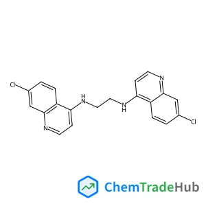 N,N'-Bis(7-chloro-4-quinolinyl)-1,2-ethanediamine N,N'-Bis(7-chloro-4-quinolinyl)-1,2-ethanediamine