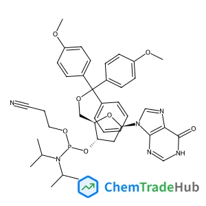 5'-O-[Bis(4-methoxyphenyl)(phenyl)methyl]-3'-O-[(2-cyanoethoxy)(diisopropylamino)phosphino]-2'-deoxyinosine