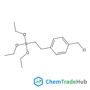 ((CHLOROMETHYL)PHENYLETHYL)TRIETHOXYSILANE