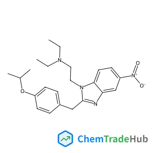 N,N-Diethyl-2-[2-(4-isopropoxybenzyl)-5-nitro-1H-benzimidazol-1-yl]ethanamine