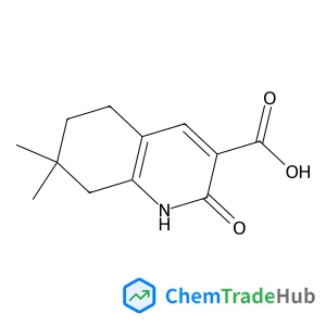 7,7-Dimethyl-2-oxo-1,2,5,6,7,8-hexahydro-3-quinolinecarboxylic acid