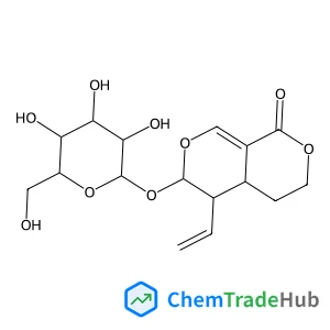 (4aS,5R,6S)-1-Oxo-5-vinyl-4,4a,5,6-tetrahydro-1H,3H-pyrano[3,4-c]pyran-6-yl beta-D-glucopyranoside