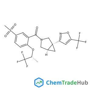 [5-(Methylsulfonyl)-2-{[(2R)-1,1,1-trifluoro-2-propanyl]oxy}phenyl]{(1R,5R)-1-[5-(trifluoromethyl)-1,2-oxazol-3-yl]-3-azabicyclo[3.1.0]hex-3-yl}methanone