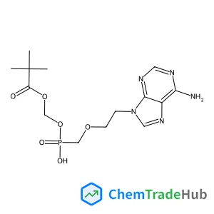 ((((2-(6-AMINO-9H-PURIN-9-YL)ETHOXY)METHYL)(HYDROXY)PHOSPHORYL)OXY)METHYL PIVALATE