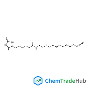 Desthiobiotin-PEG3-Azide structure