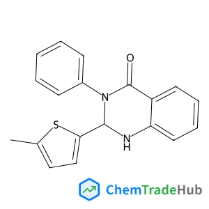 2-(5-Methyl-2-thienyl)-3-phenyl-2,3-dihydro-4(1H)-quinazolinone