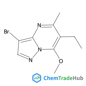 3-Bromo-6-ethyl-7-methoxy-5-methylpyrazolo[1,5-a]pyrimidine