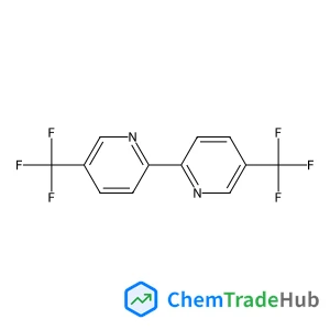 5,5'-Bis(trifluoromethyl)-2,2'-bipyridine structure