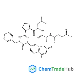 N-(3-Carboxypropanoyl)-L-alanyl-L-leucyl-L-prolyl-N-(4-methyl-2-oxo-2H-chromen-7-yl)-L-phenylalaninamide