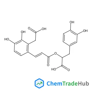 (2R)-2-({(2E)-3-[2-(Carboxymethyl)-3,4-dihydroxyphenyl]-2-propenoyl}oxy)-3-(3,4-dihydroxyphenyl)propanoic acid