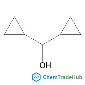 Dicyclopropylmethanol structure