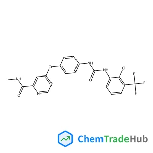 4-[4-({[2-Chloro-3-(trifluoromethyl)phenyl]carbamoyl}amino)phenoxy]-N-methyl-2-pyridinecarboxamide