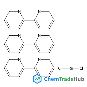 Ruthenium(2+) chloride - 2,2'-bipyridine (1:2:3)
