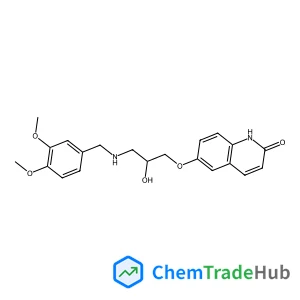 6-{3-[(3,4-Dimethoxybenzyl)amino]-2-hydroxypropoxy}-2(1H)-quinolinone
