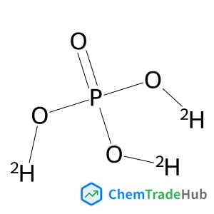 (~2~H_3_)Phosphoric acid structure (~2~H_3_)Phosphoric acid structure