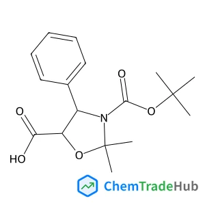 (4S,5R)-2,2-Dimethyl-3-{[(2-methyl-2-propanyl)oxy]carbonyl}-4-phenyl-1,3-oxazolidine-5-carboxylic acid