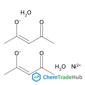 Nickel, bis(2,4-pentanedionato-kO,kO')-, dihydrate, (SP-4-1)-