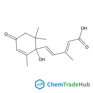 (2Z,4E)-5-(1-Hydroxy-2,6,6-trimethyl-4-oxo-2-cyclohexen-1-yl)-3-methyl-2,4-pentadienoic acid