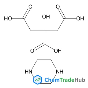 Piperazine citrate