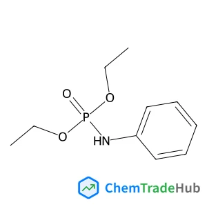 Diethyl phenylphosphoramidate structure