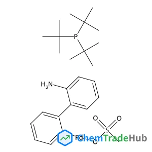 (2'-Amino-2-biphenylyl)(methanesulfonato-kappaO)palladium - tris(2-methyl-2-propanyl)phosphine (1:1)