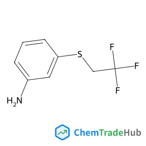 3-[(2,2,2-Trifluoroethyl)sulfanyl]aniline