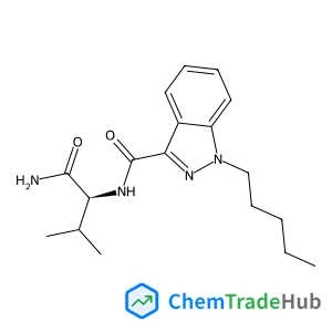 N-[(2S)-1-Amino-3-methyl-1-oxo-2-butanyl]-1-pentyl-1H-indazole-3-carboxamide