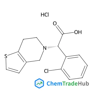 (2S)-(2-Chlorophenyl)(6,7-dihydrothieno[3,2-c]pyridin-5(4H)-yl)acetic acid hydrochloride (1:1)