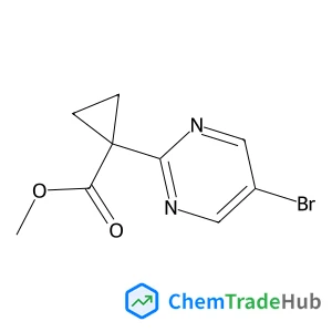 Methyl 1-(5-bromo-2-pyrimidinyl)cyclopropanecarboxylate