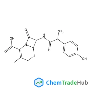 (6R,7R)-7-{[(2S)-2-Amino-2-(4-hydroxyphenyl)acetyl]amino}-3-methyl-8-oxo-5-thia-1-azabicyclo[4.2.0]oct-2-ene-2-carboxylic acid
