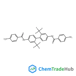 N,N'-[2,2'-Bis(trifluoromethyl)-4,4'-biphenyldiyl]bis(4-aminobenzamide)